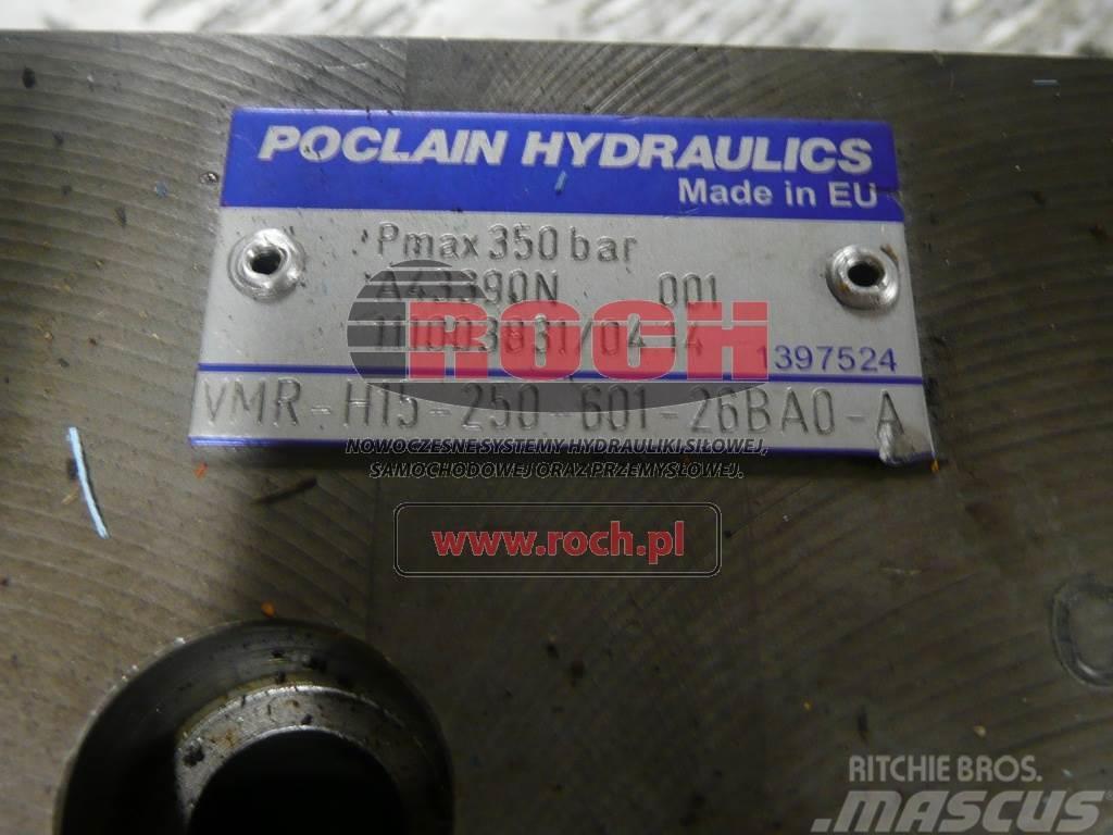 Poclain HYDRAULICS VMR-H15-250-601-26BA0-A A43390N 001 111 Hidráulicos