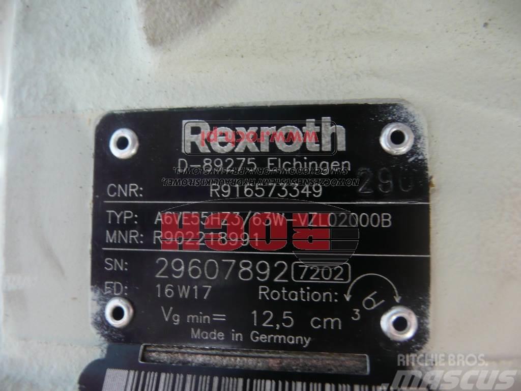 Rexroth A6VE55HZ3/63W-VZL02000B R902218991 r916573349+ GFT Motores
