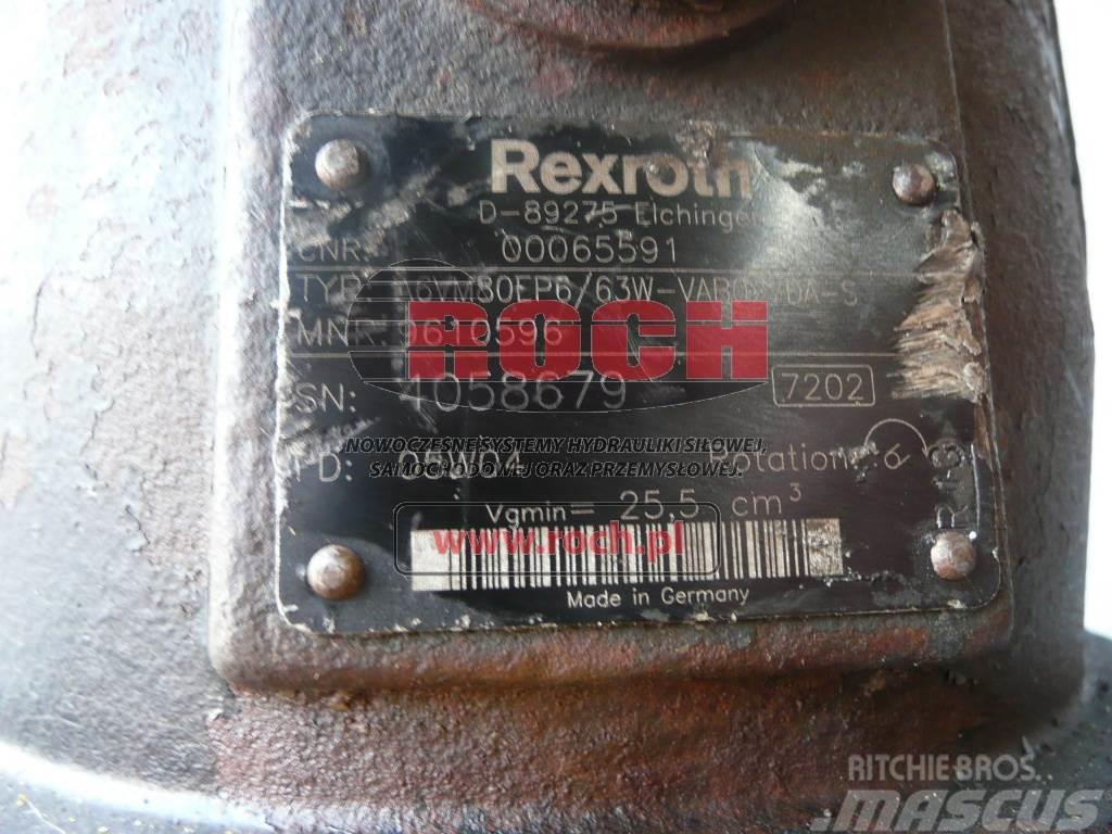 Rexroth A6VM80EP6/63W-VAB027DA-S 9610596 00065591 Motores