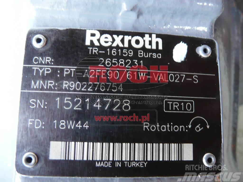 Rexroth PT- A2FE90/61W-VAL027-S 2658231 Motores