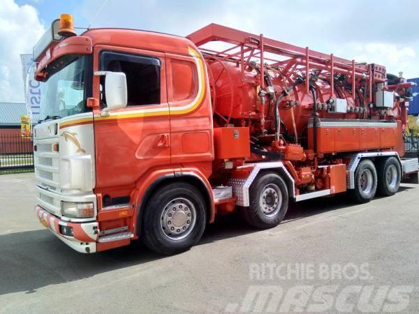 Scania Helmers recycler 164 G Camiones aspiradores/combi