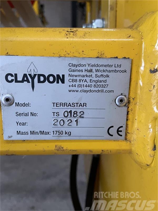 Claydon Terrastar 6m, Spaderulleharve med APV spreder. Gradas