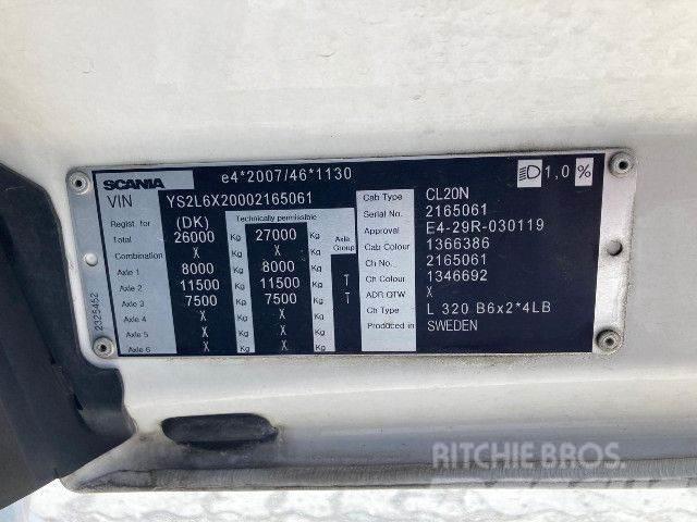 Scania L 320 B6x2*4LB HYBRID - Box/Lift Camiones chasis