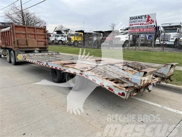 Interstate TRAILERS Plataforma plana/laterales abatibles