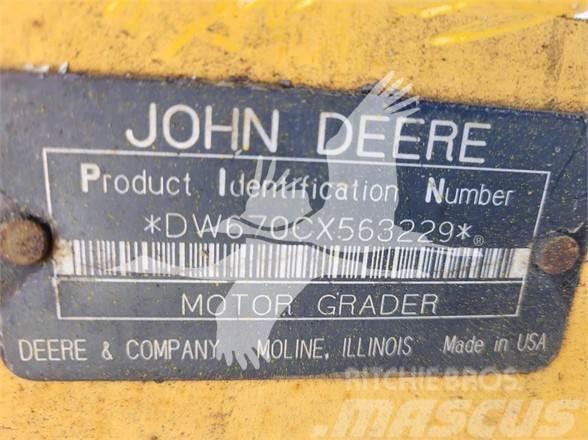 John Deere 670C Motoniveladoras