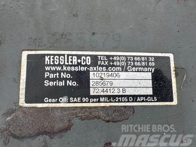 Liebherr A 934 C REAL AXLES Ejes