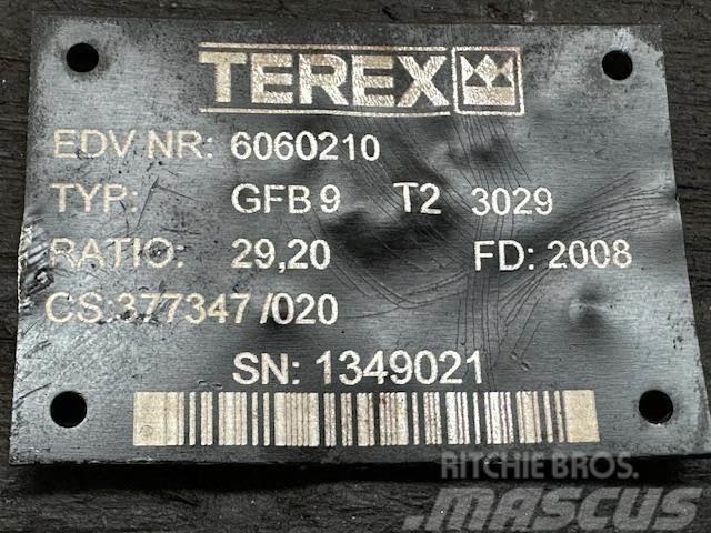 Terex 145 reduktor GFB 9 Chasis y suspención