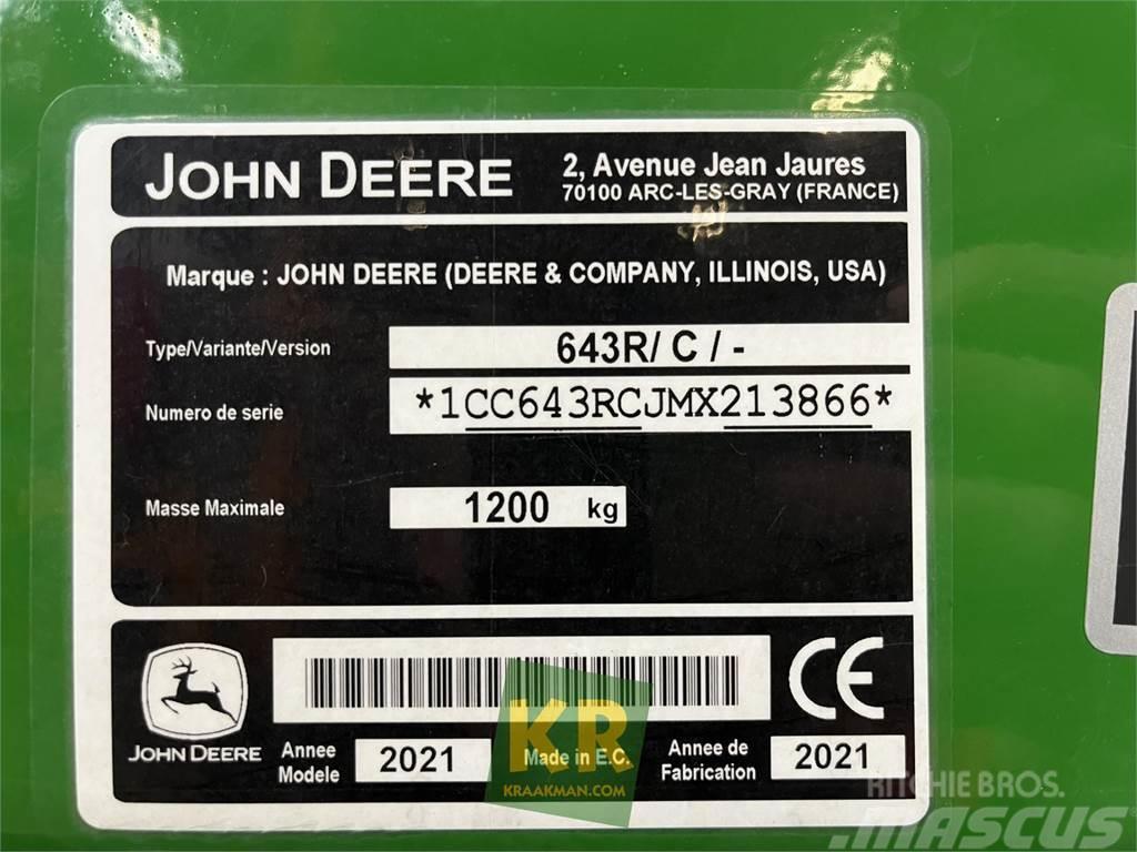 John Deere 643R Palas cargadoras frontales