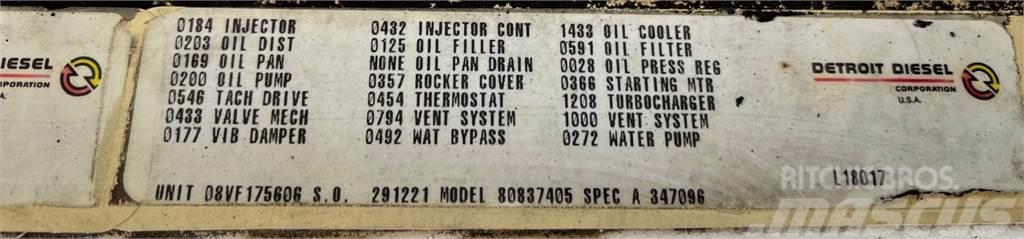Detroit 8V92T Motores