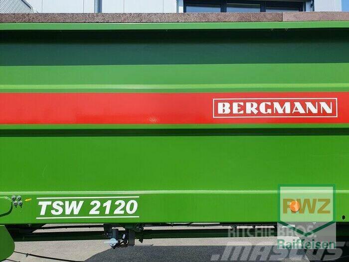 Bergmann TSW 2120 E Universalstreuer Remolques esparcidores de estiércol
