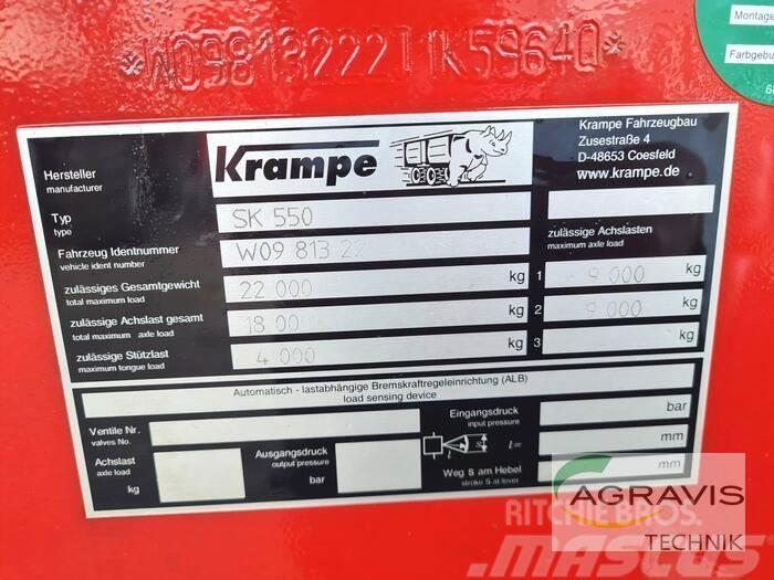 Krampe SK 550 Otros remolques