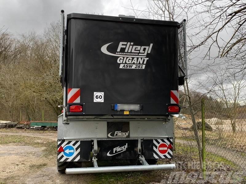 Fliegl ASW 281 GIGANT FOX + Top Lift Light 40m³ Otros remolques