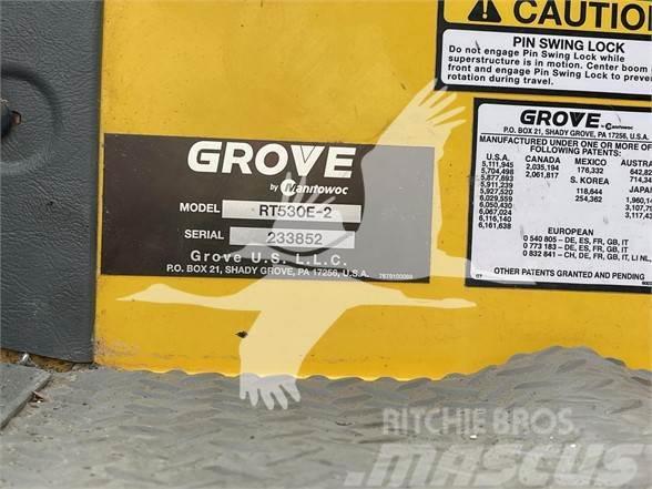 Grove RT530E-2 Grúas autopropulsadas