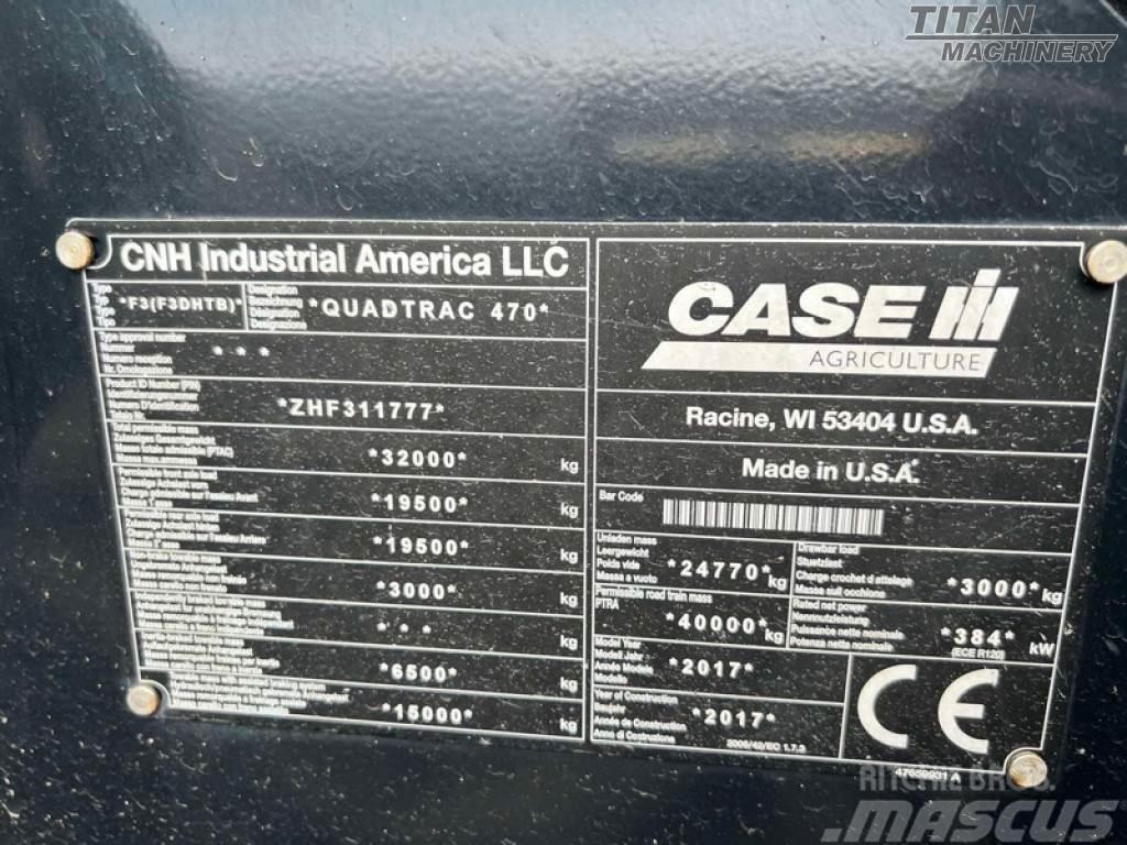 Case IH Quadtrac 470 Tractores