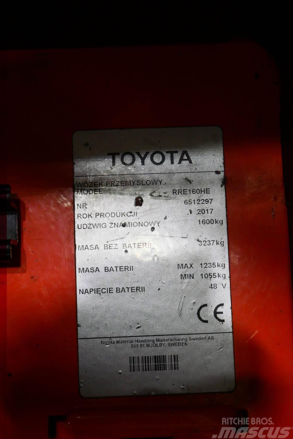 Toyota RRE160HE Carretillas retráctiles