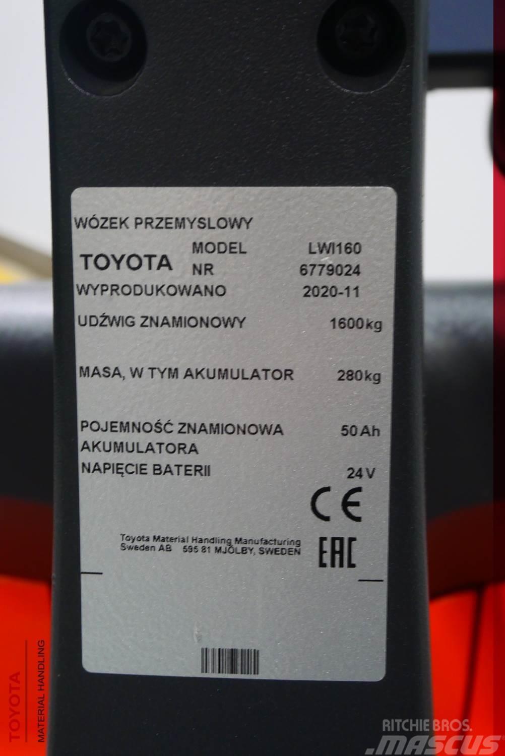 Toyota LWI160 WAGA Transpaletas Electricas