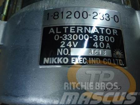 Isuzu 1-81200-233-0 Alternator 24V 40A 1812002450 Motores