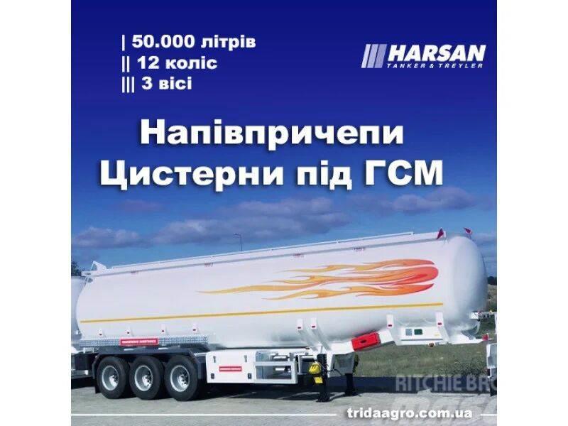  Harsan Fuel Transport Tanker Semirremolques cisterna