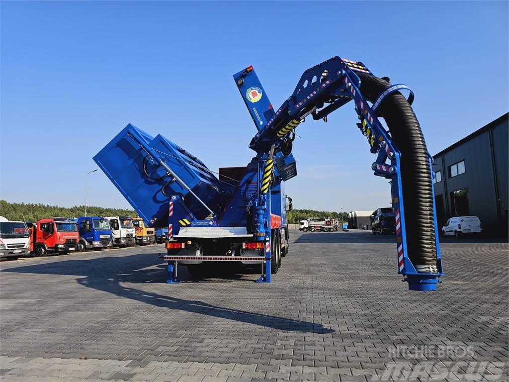 Iveco MTS 4 x TURBINE Saugbagger vacuum cleaner excavato Excavadoras especiales