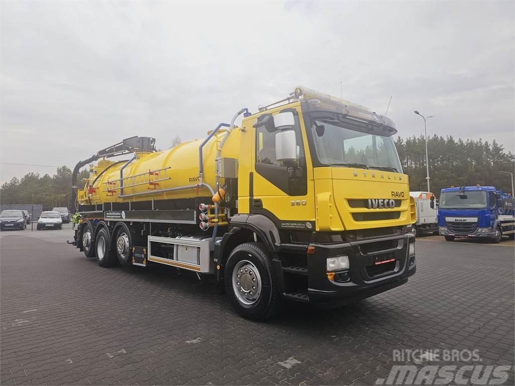 Iveco RAVO WUKO FOR CHANNEL CLEANING druck saug kanal Vehículos - Taller