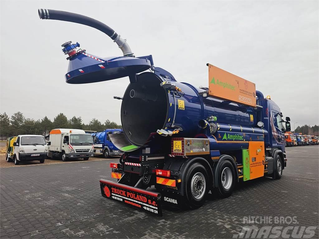 Scania Amphitec VORTEX ATEX EURO 6 vacuum suction loader Maquinaria para servicios públicos