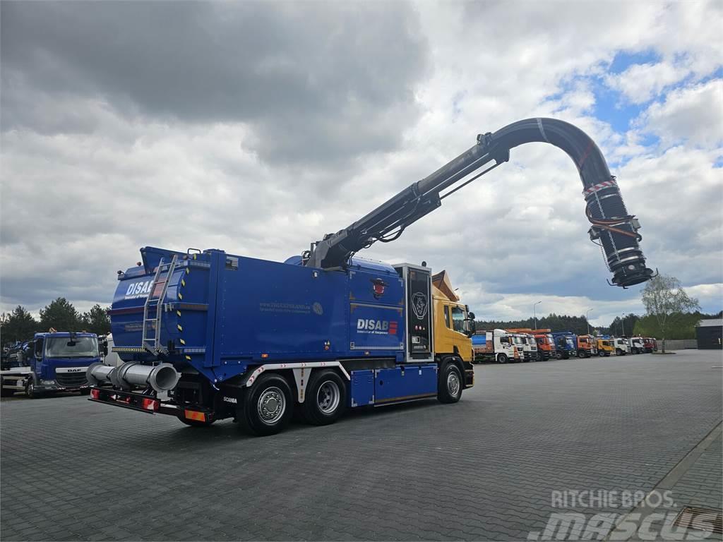 Scania DISAB ENVAC Saugbagger vacuum cleaner excavator su Excavadoras especiales