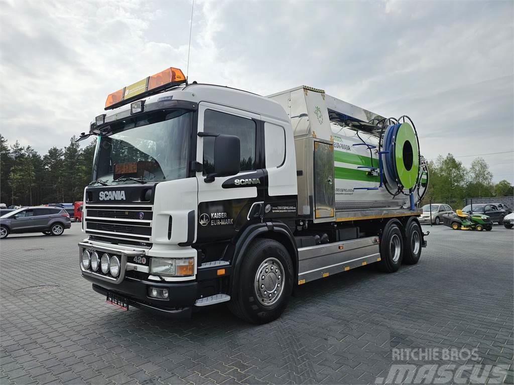 Scania WUKO KAISER EUR-MARK PKL 8.8 FOR COMBI DECK CLEANI Camiones aspiradores/combi