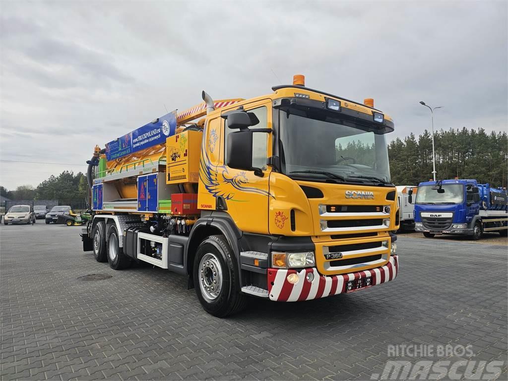 Scania WUKO LARSEN FLEX LINE 310 for collecting liquid wa Vehículos - Taller