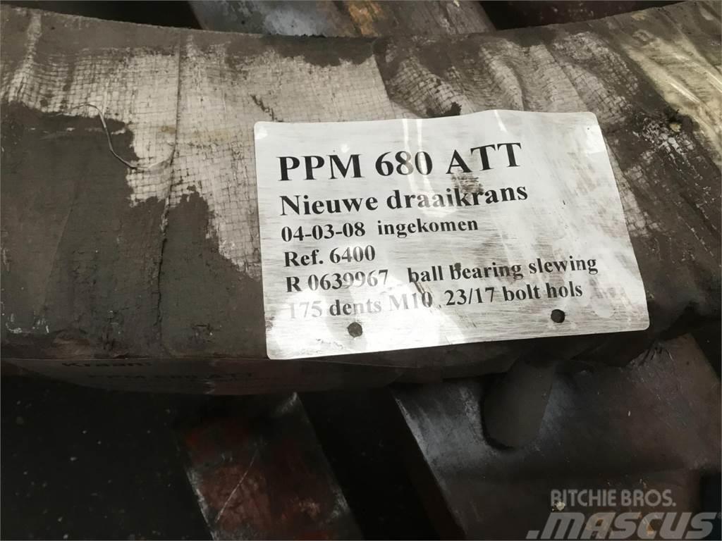 PPM 680 ATT slew ring Piezas y equipos para grúas