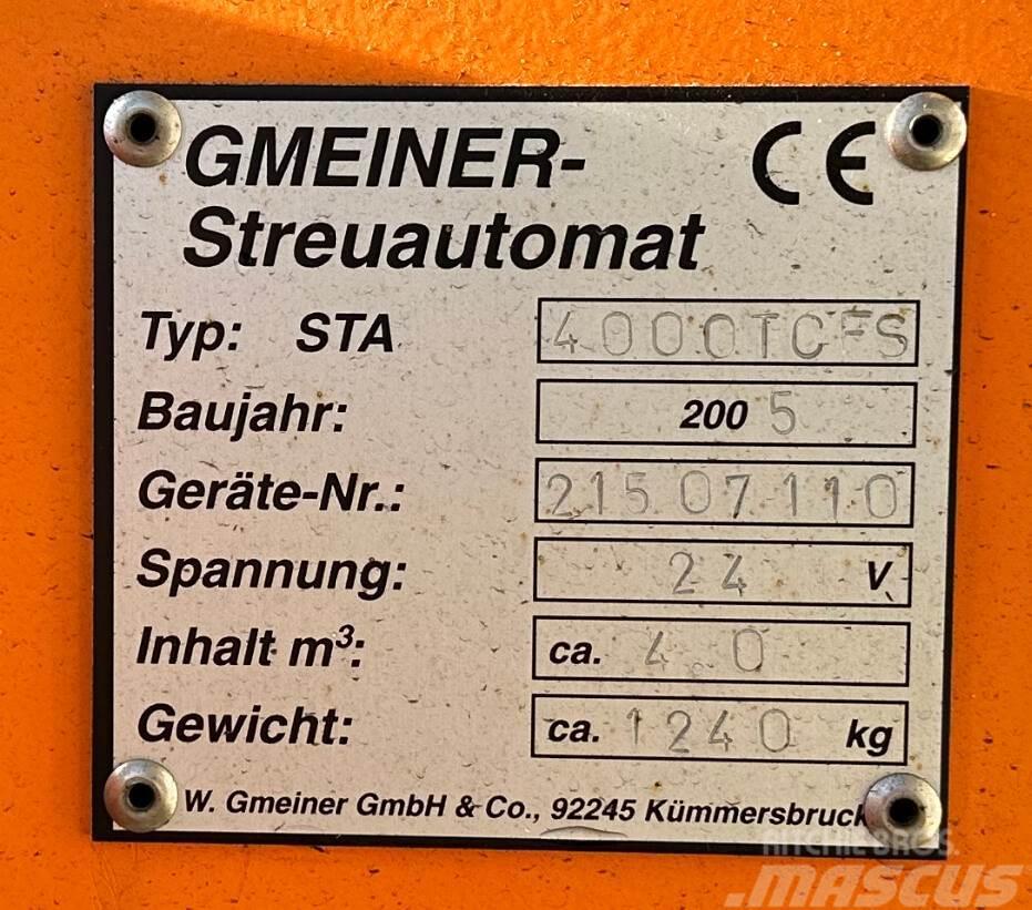 Unimog Salzstreuer Gmeiner 4000TCFS Esparcidoras de arena y sal