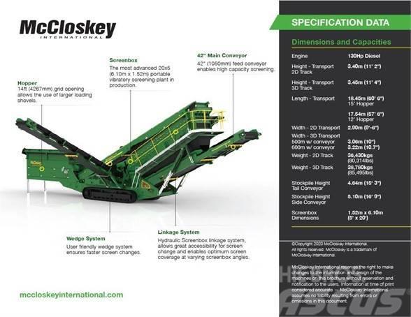 McCloskey S190 3DT Machacadoras