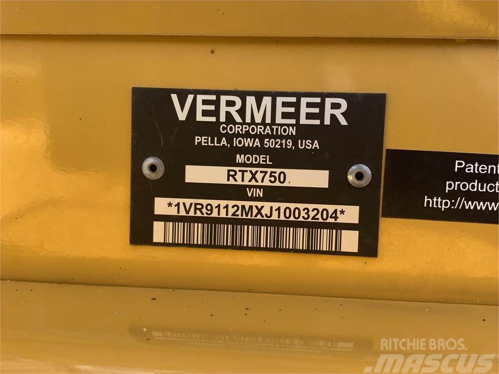 Vermeer RTX750 Excavadoras de zanjas