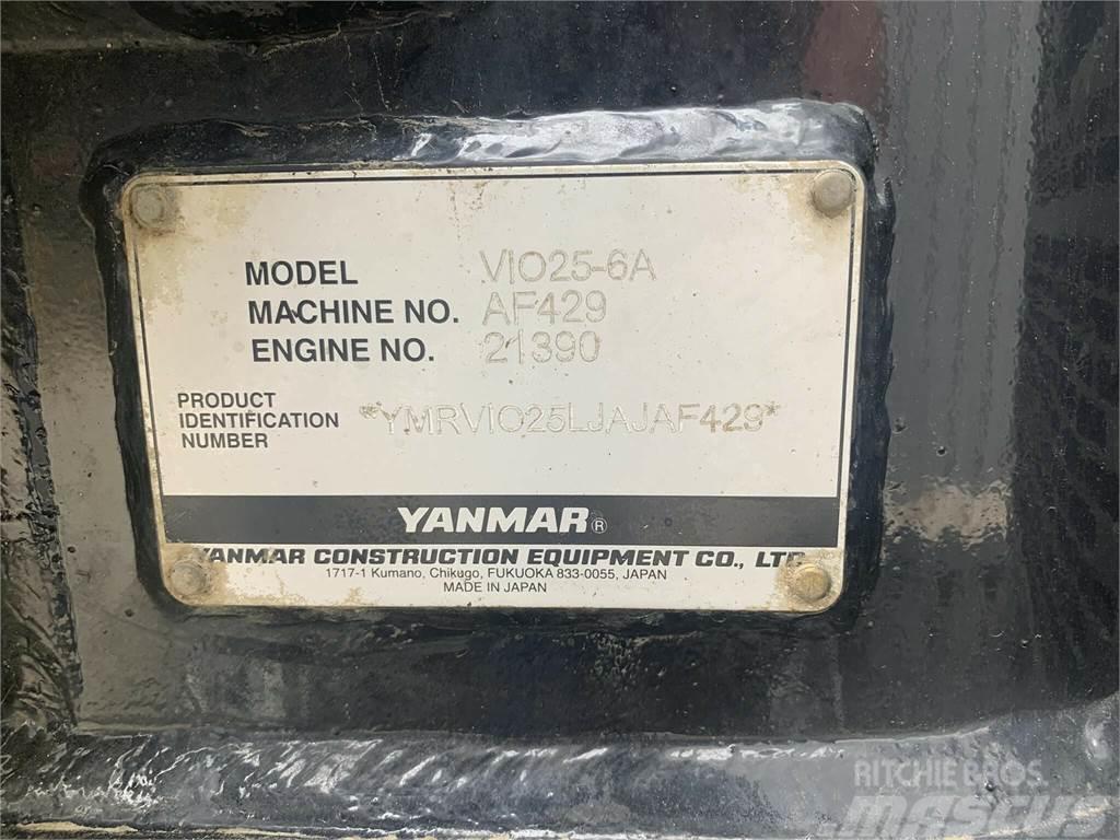 Yanmar VIO25-6A Excavadoras de cadenas