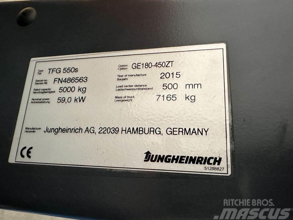 Jungheinrich TFG 550s - nur 1080 Stunden !!! Carretillas LPG