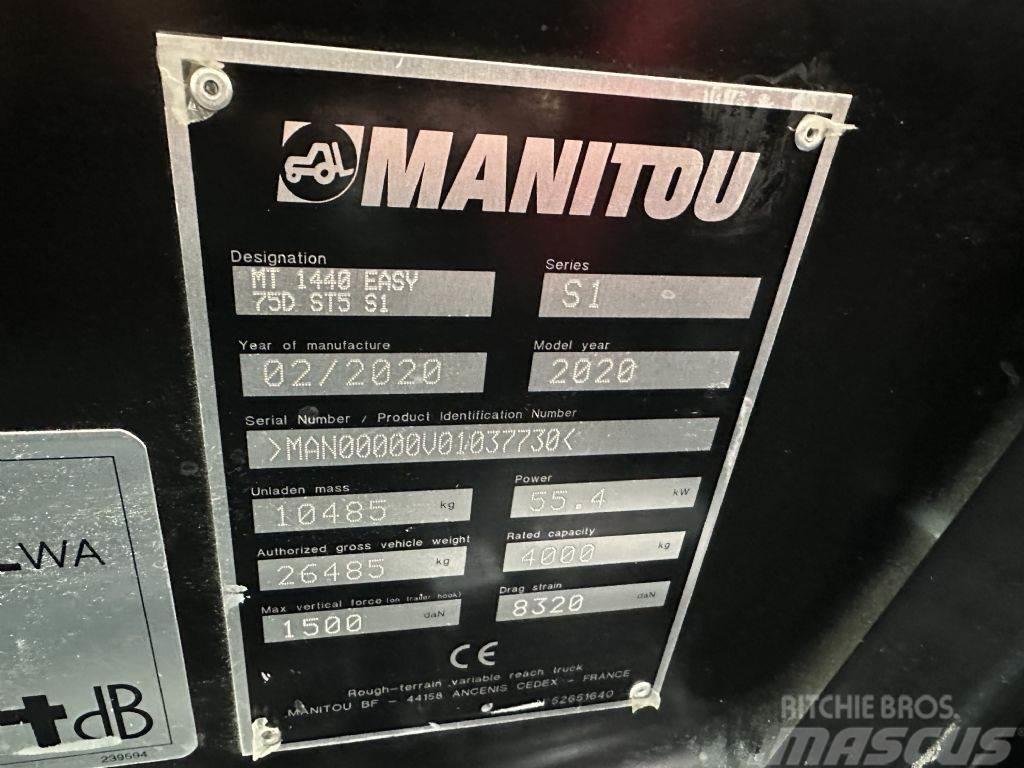 Manitou MT 1440 EASY - TOP ZUSTAND !! Carretillas telescópicas