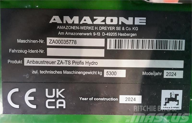 Amazone ZA-TS 4200 Hydro Remolques esparcidores de estiércol