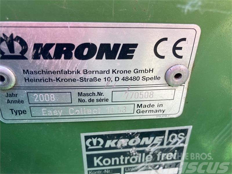 Krone Easycollect 1053 Accesorios para maquinaria de heno y forraje