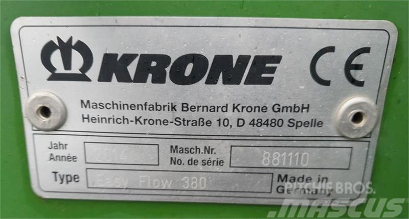 Krone EasyFlow 380 Accesorios para maquinaria de heno y forraje