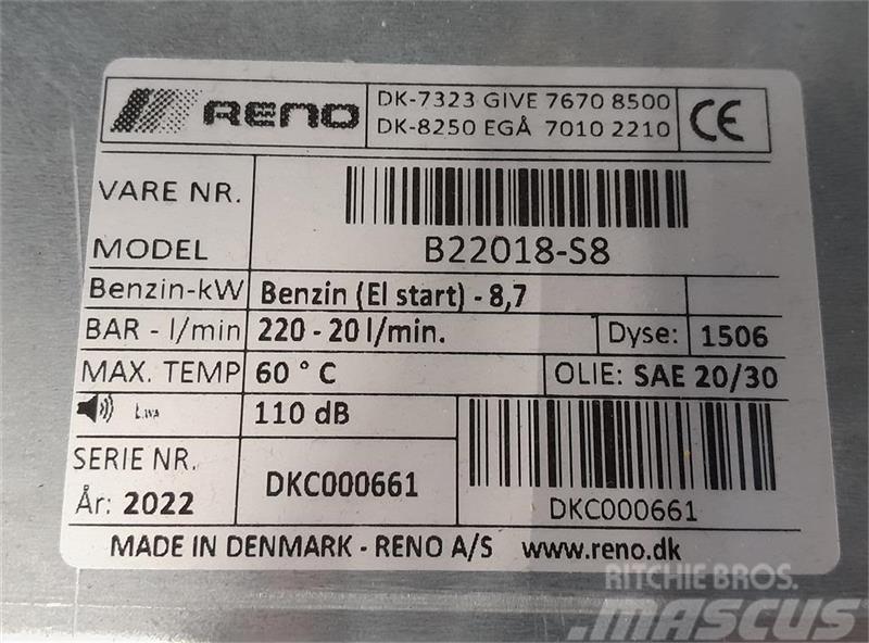 Reno PD 220/20 Lavadoras de alta presión