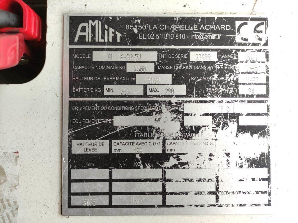 Amlift GL16-08/31 Apiladores eléctricos