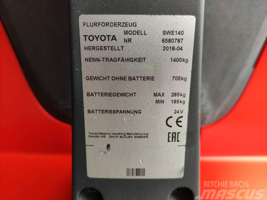 Toyota SWE140 Apiladores eléctricos